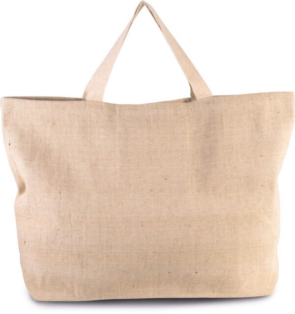 KI0260 - Grand sac de shopping fourre-tout esprit rustique