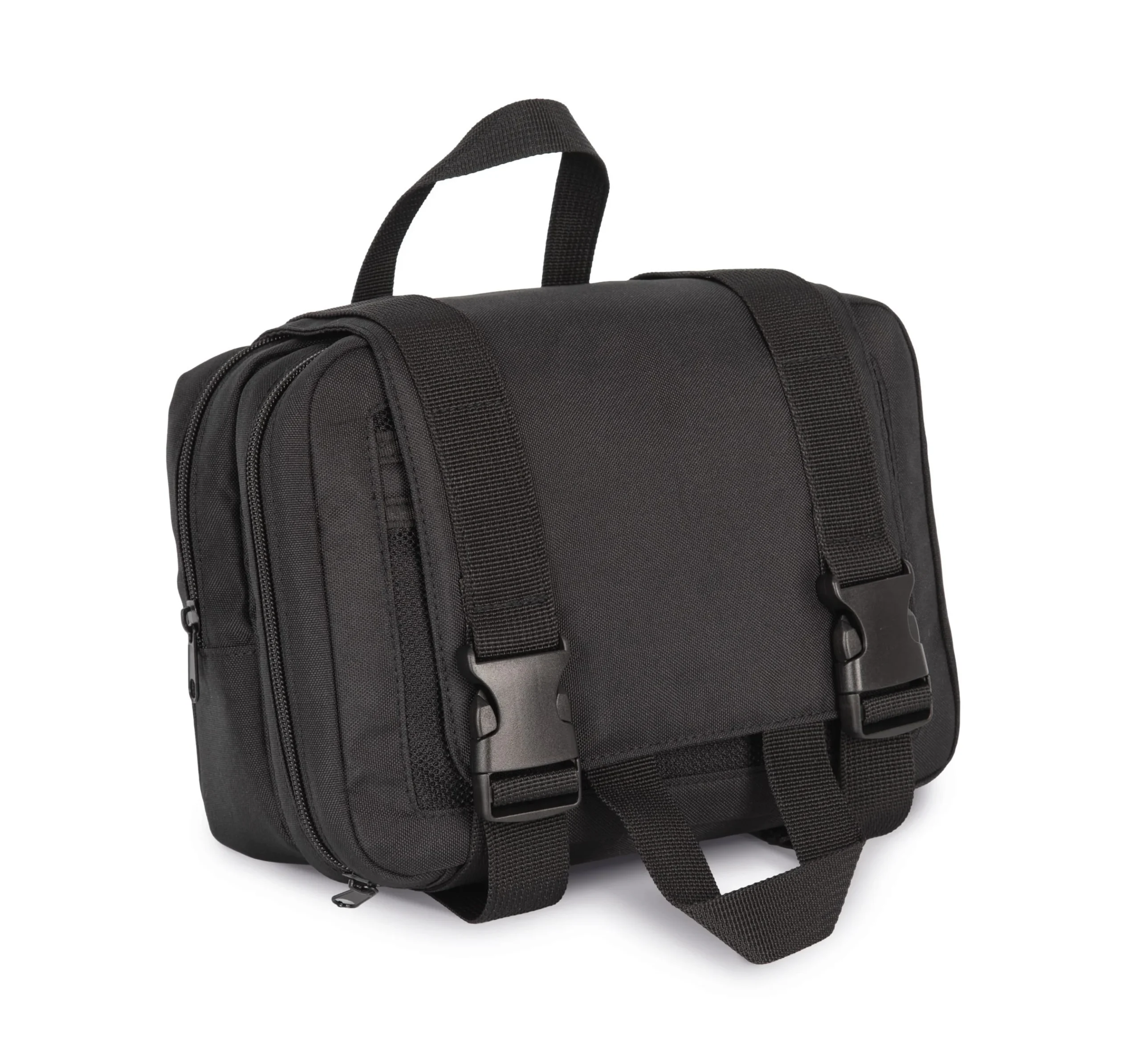 KI0370 - Trousse de toilette recyclée avec double compartiment