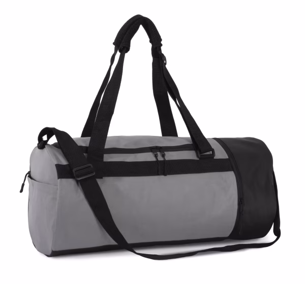 KI0630 - Sac de sport forme tube avec compartiment chaussures séparé
