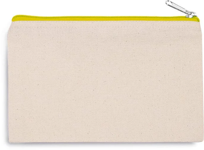 KI0720 - Pochette en coton canvas - petit modèle