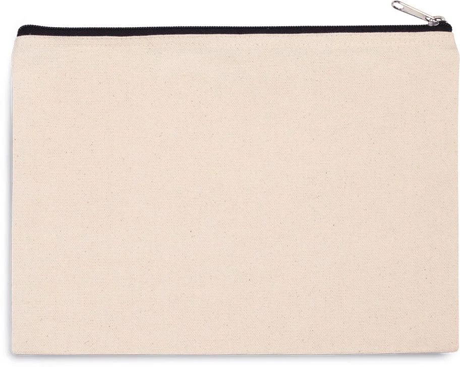KI0722 - Pochette en coton canvas - grand modèle