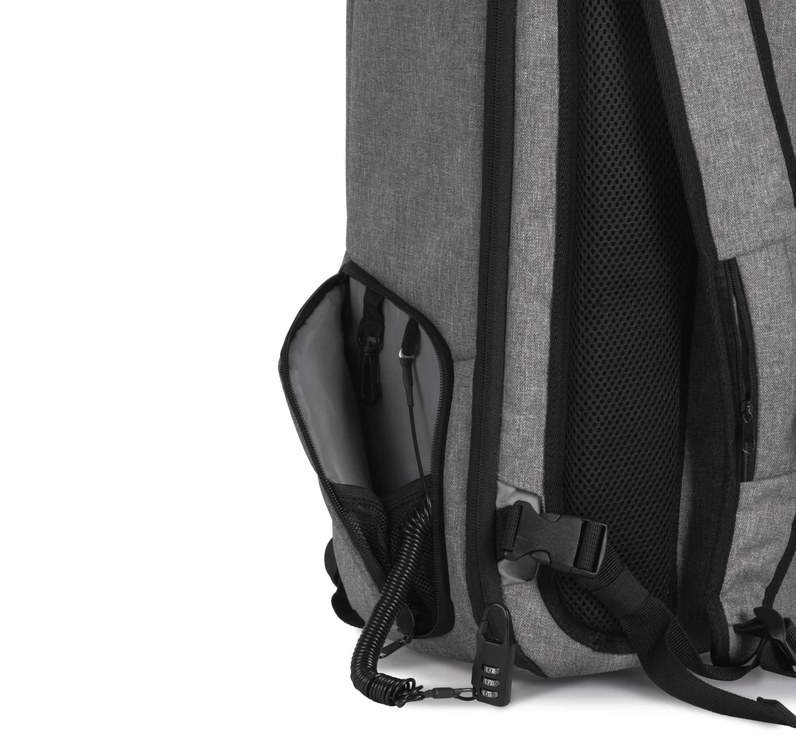 KI0931 - Sac à dos antivol en polyester – Image 7