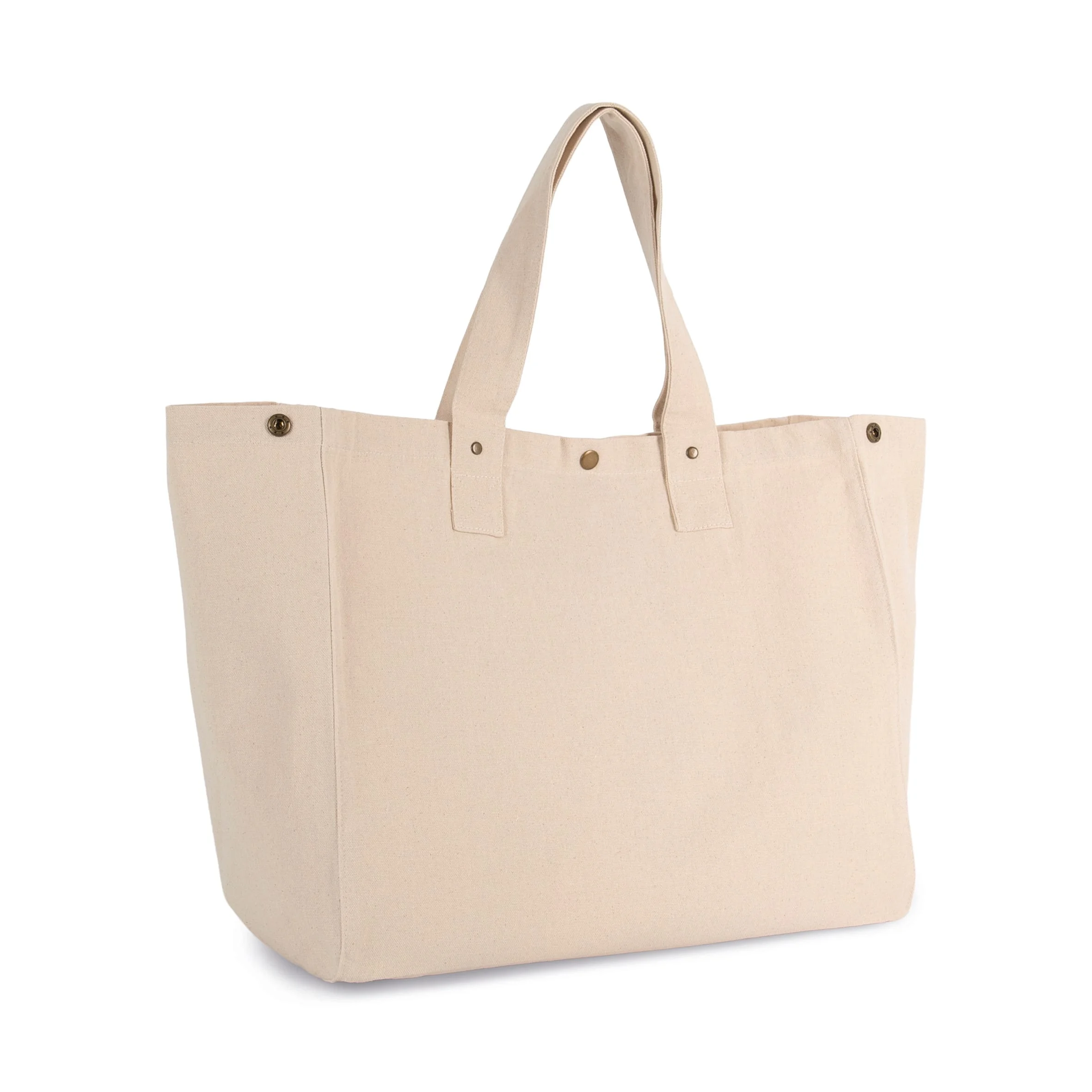 KI3208 - Sac de shopping en coton délavé – Image 6