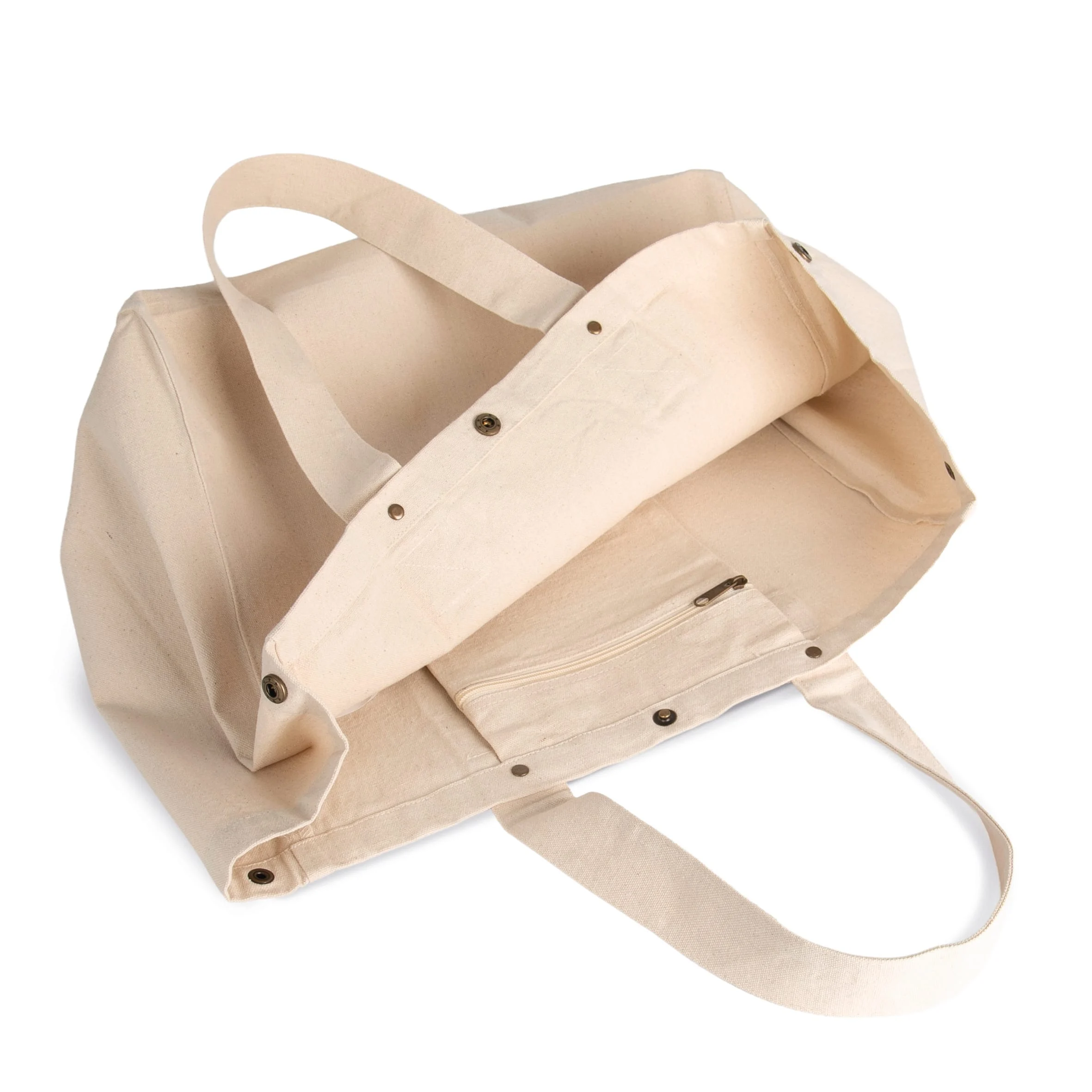 KI3208 - Sac de shopping en coton délavé – Image 7