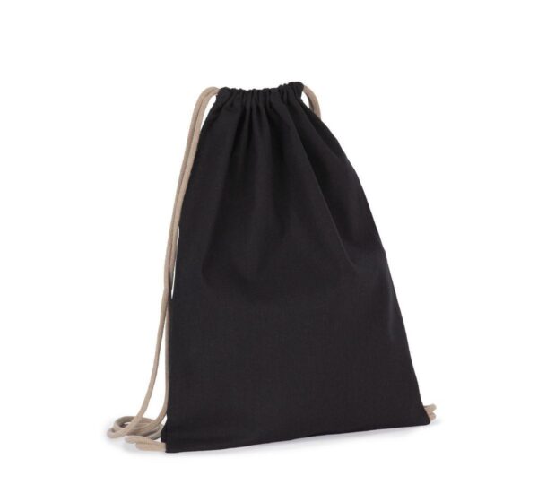 KI5102 - Sac à dos recyclé à cordon coulissant – Image 3