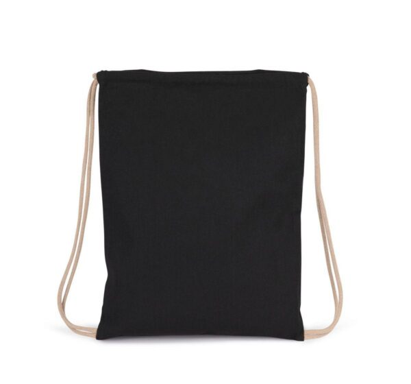 KI5102 - Sac à dos recyclé à cordon coulissant – Image 2