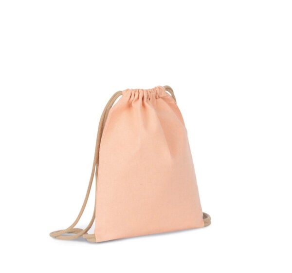 KI5103 - Petit sac à dos recyclé à cordon coulissant - Taille enfant – Image 3
