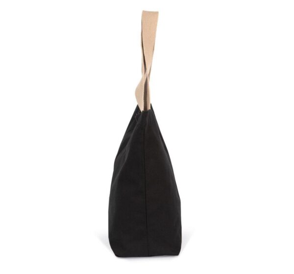 KI5204 - Grand sac shopping recyclé à fond plat – Image 3