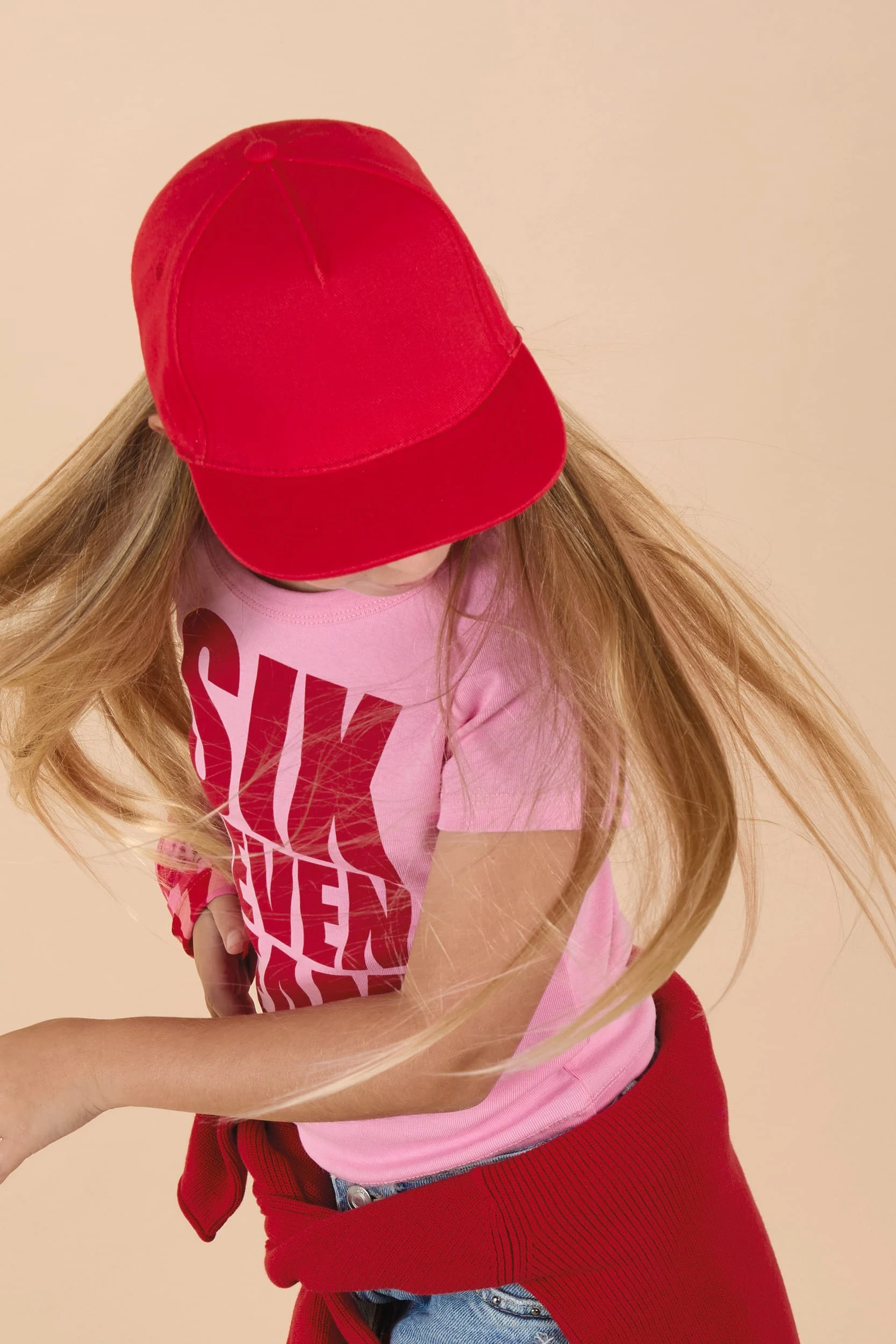 KP147 - Casquette enfant snapback - 5 panneaux – Image 3
