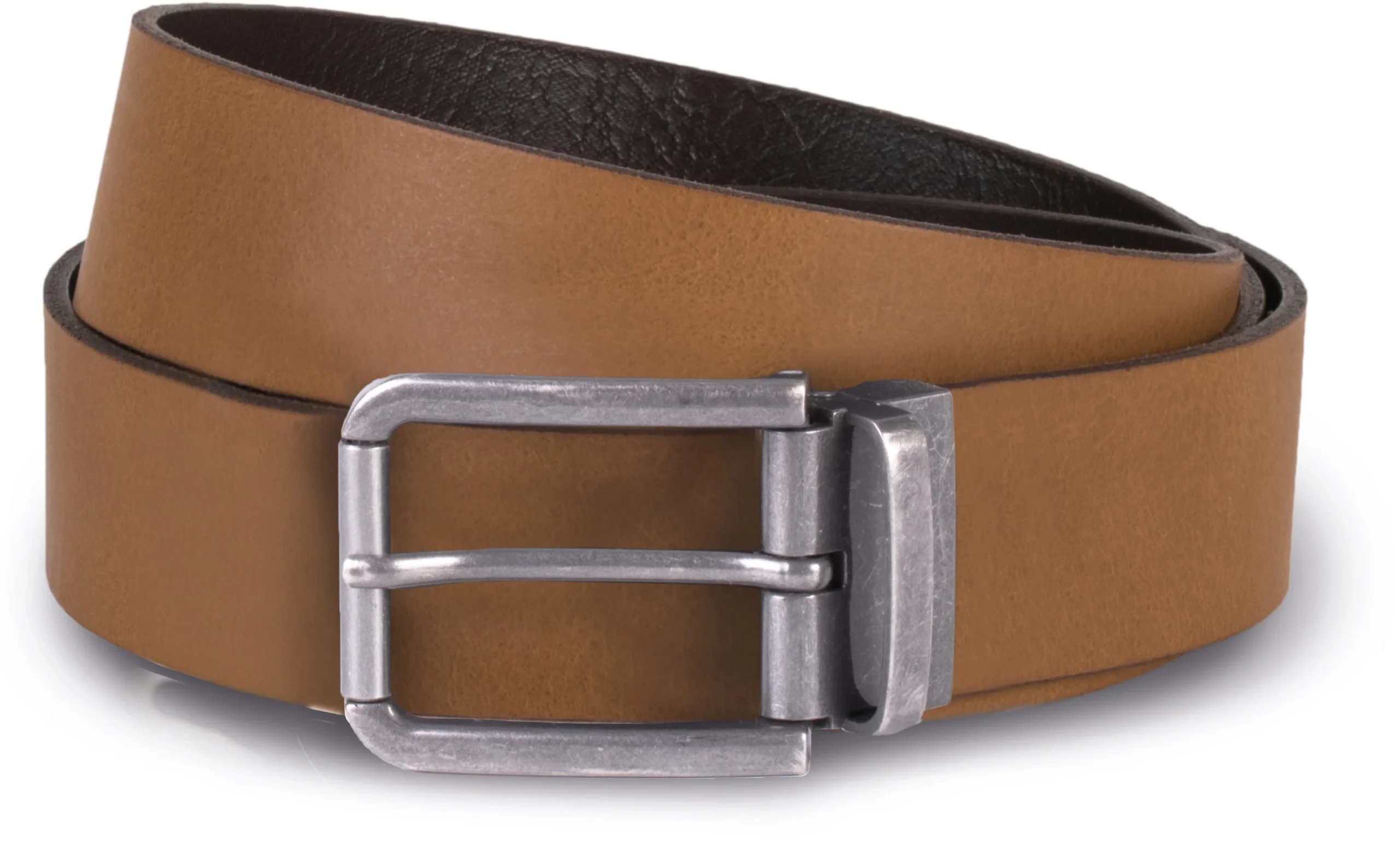 KP812 - Ceinture en cuir à bord franc - 35 mm