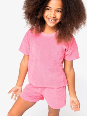 NS319 - T-shirt écoresponsable en éponge fille