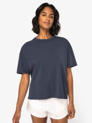 NS327 - T-shirt écoresponsable oversize délavé femme
