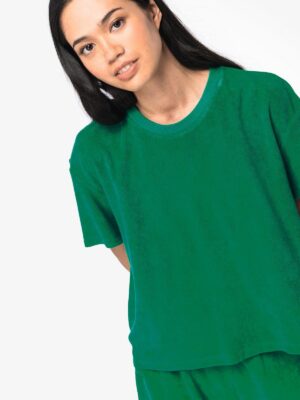 NS328 - T-shirt écoresponsable en éponge femme