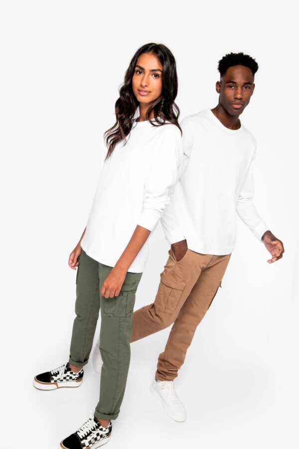 NS741 - Pantalon cargo écoresponsable délavé femme – Image 5
