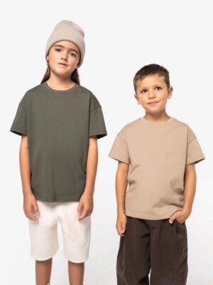 NS340 - T-shirt écoresponsable à épaules tombantes enfant