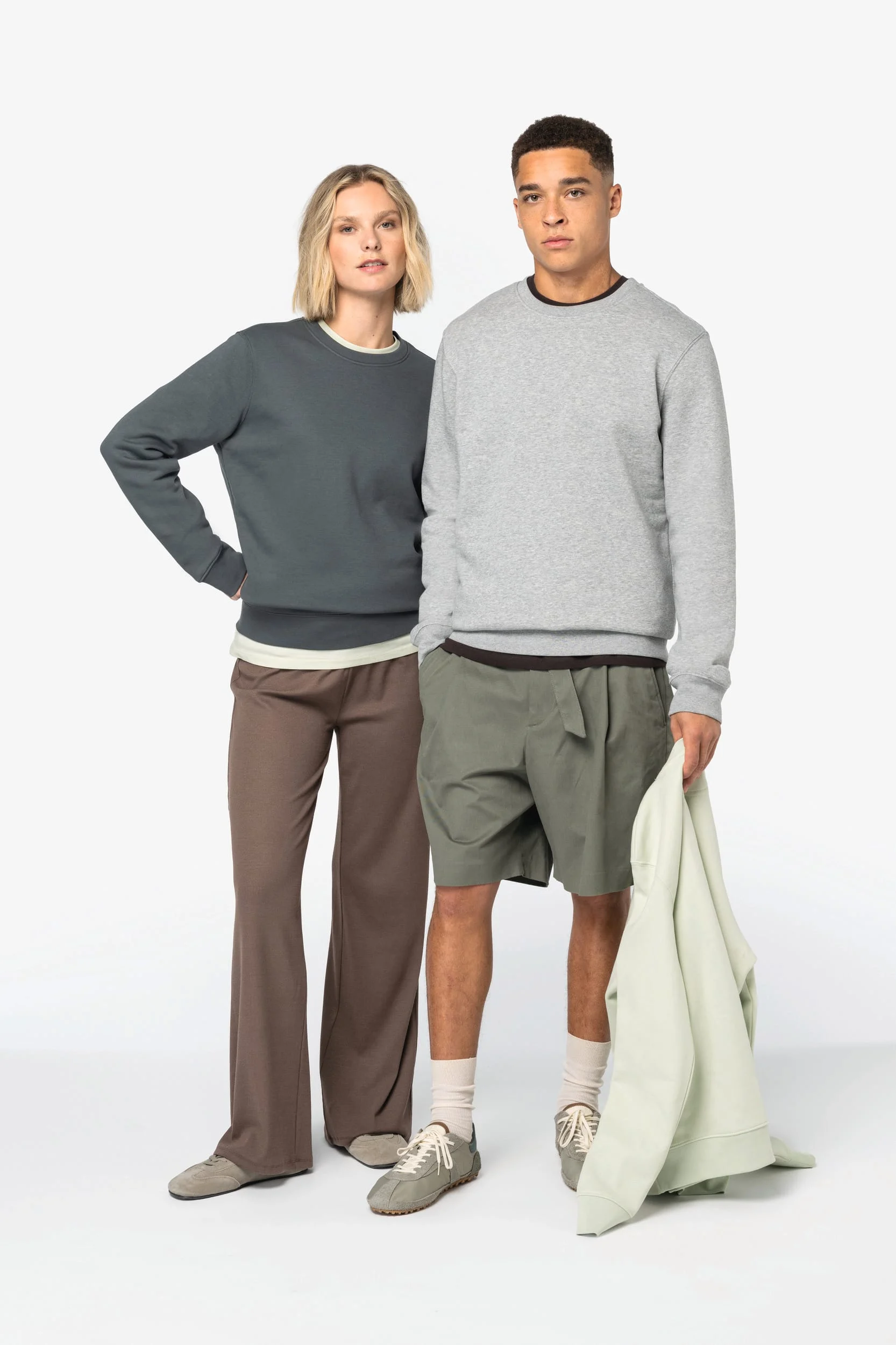 NS400 - Sweat-shirt écoresponsable à col rond unisexe – Image 2