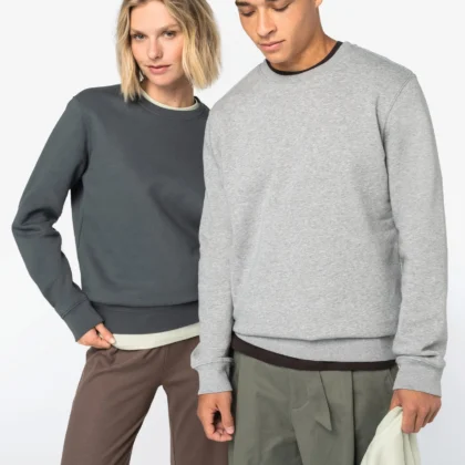 NS400 - Sweat-shirt écoresponsable à col rond unisexe