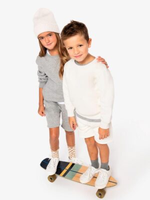 NS403 - Sweat-shirt écoresponsable à col rond enfant