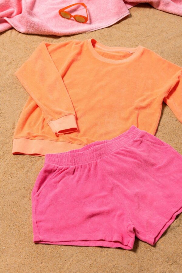 NS728 - Short écoresponsable en éponge femme – Image 6