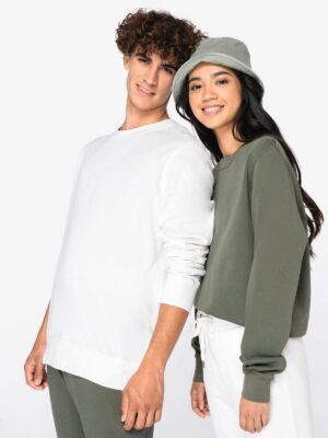 NS414 - Sweat-shirt écoresponsable à col rond French Terry unisexe