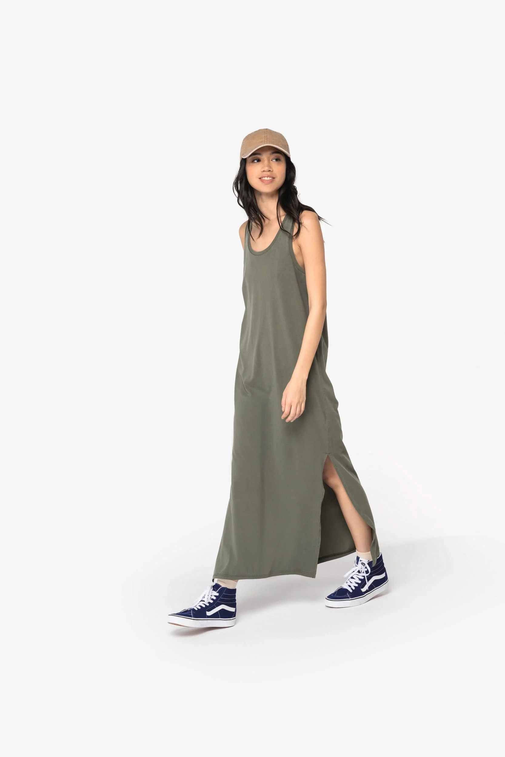 NS5012 - Robe écoresponsable délavée en jersey femme – Image 3