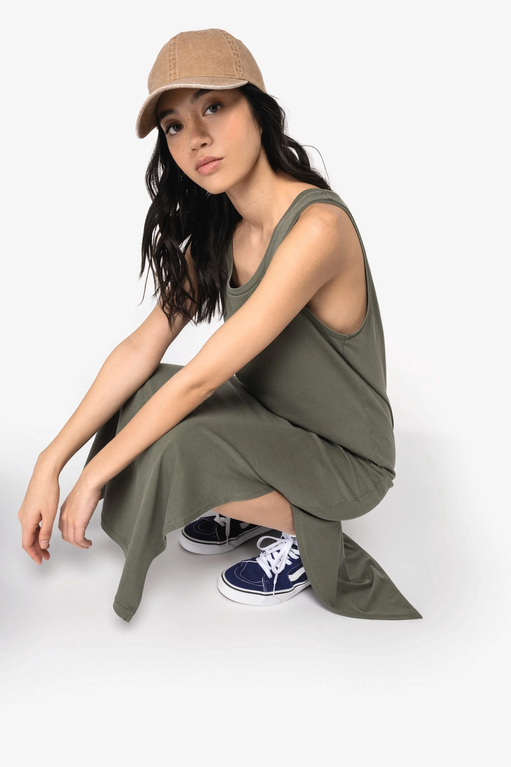 NS5012 - Robe écoresponsable délavée en jersey femme – Image 2