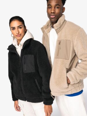 NS604 - Veste écoresponsable en sherpa unisexe