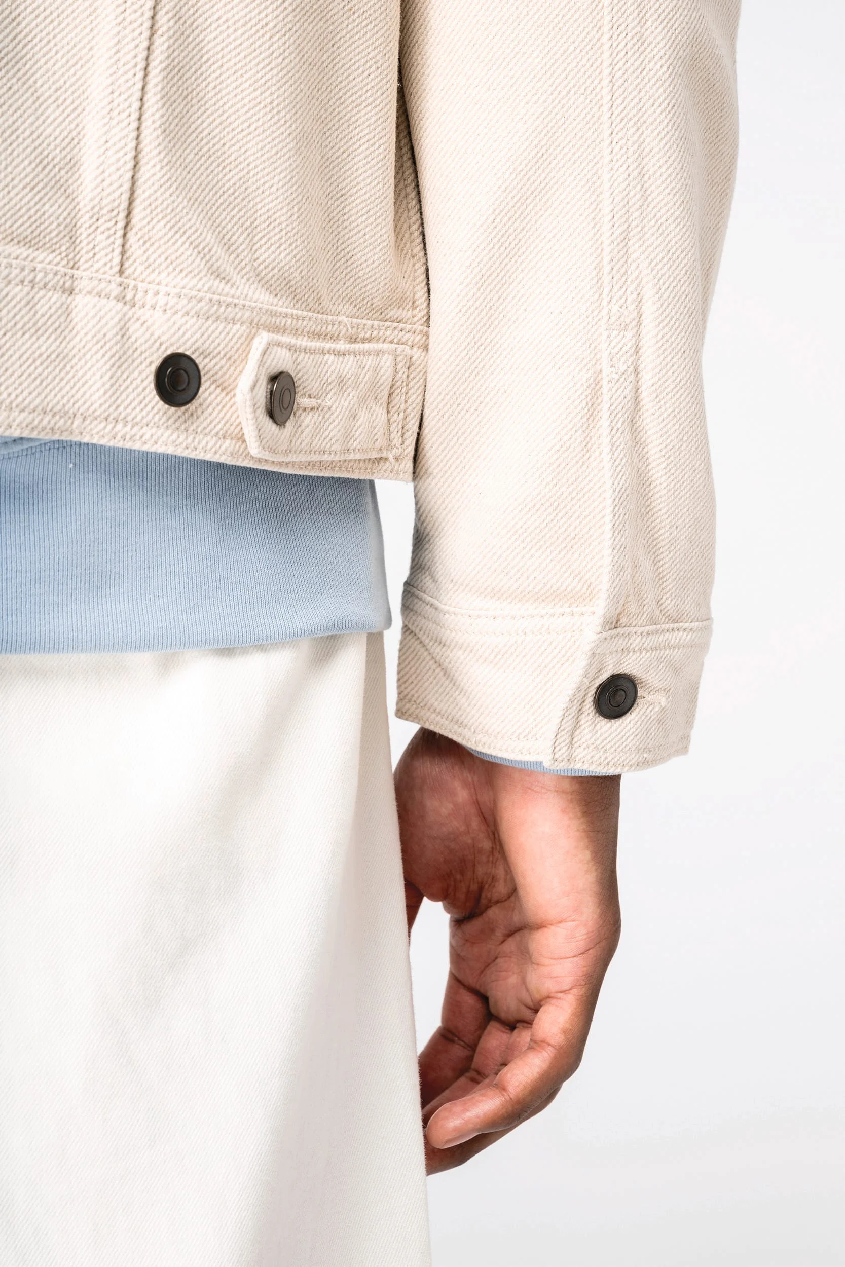 NS606 - Veste écoresponsable en chanvre homme – Image 8
