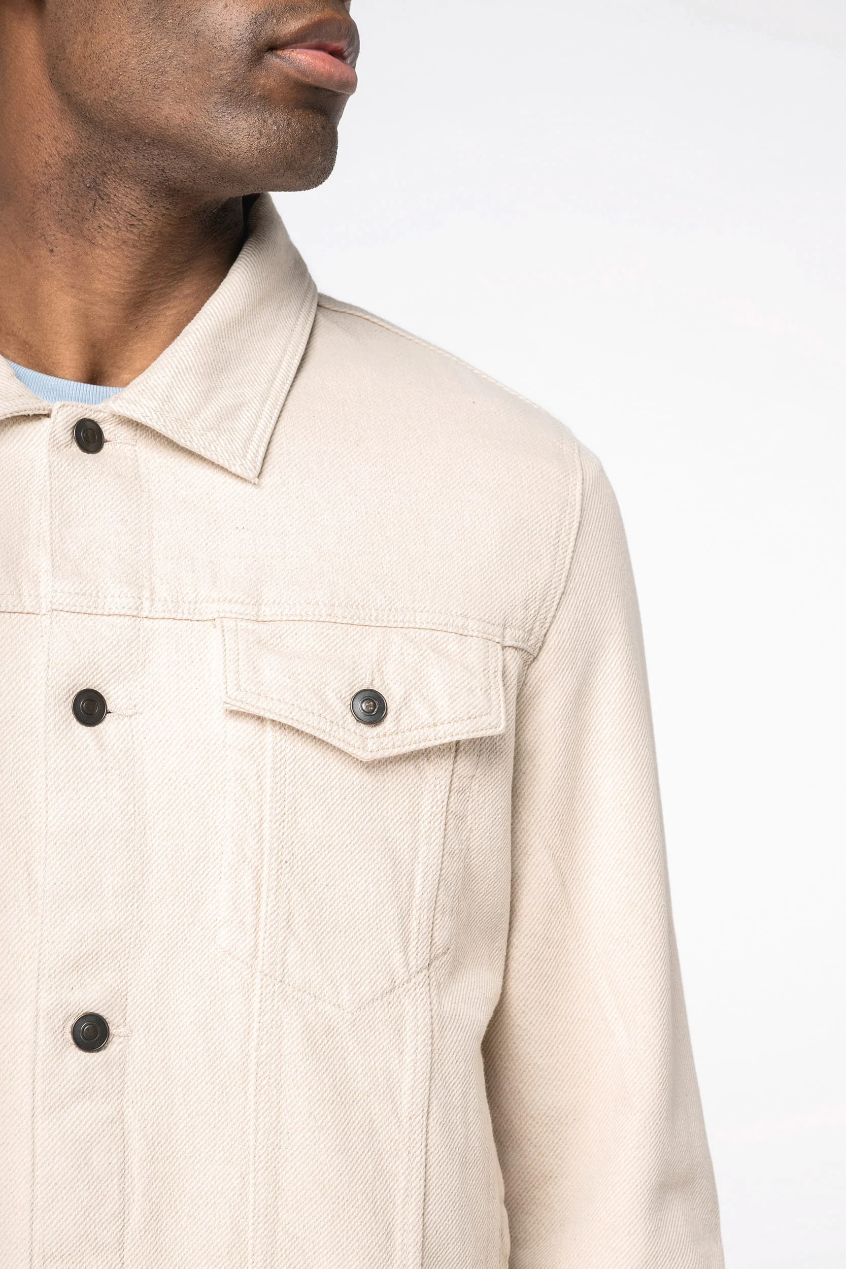 NS606 - Veste écoresponsable en chanvre homme – Image 6