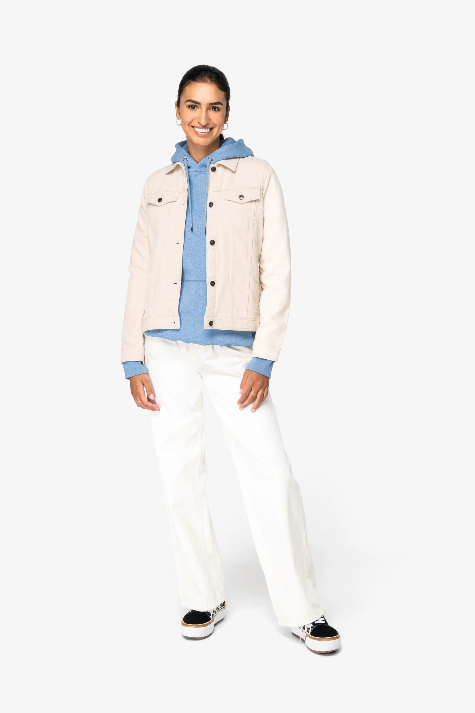 NS607 - Veste écoresponsable en chanvre femme – Image 2