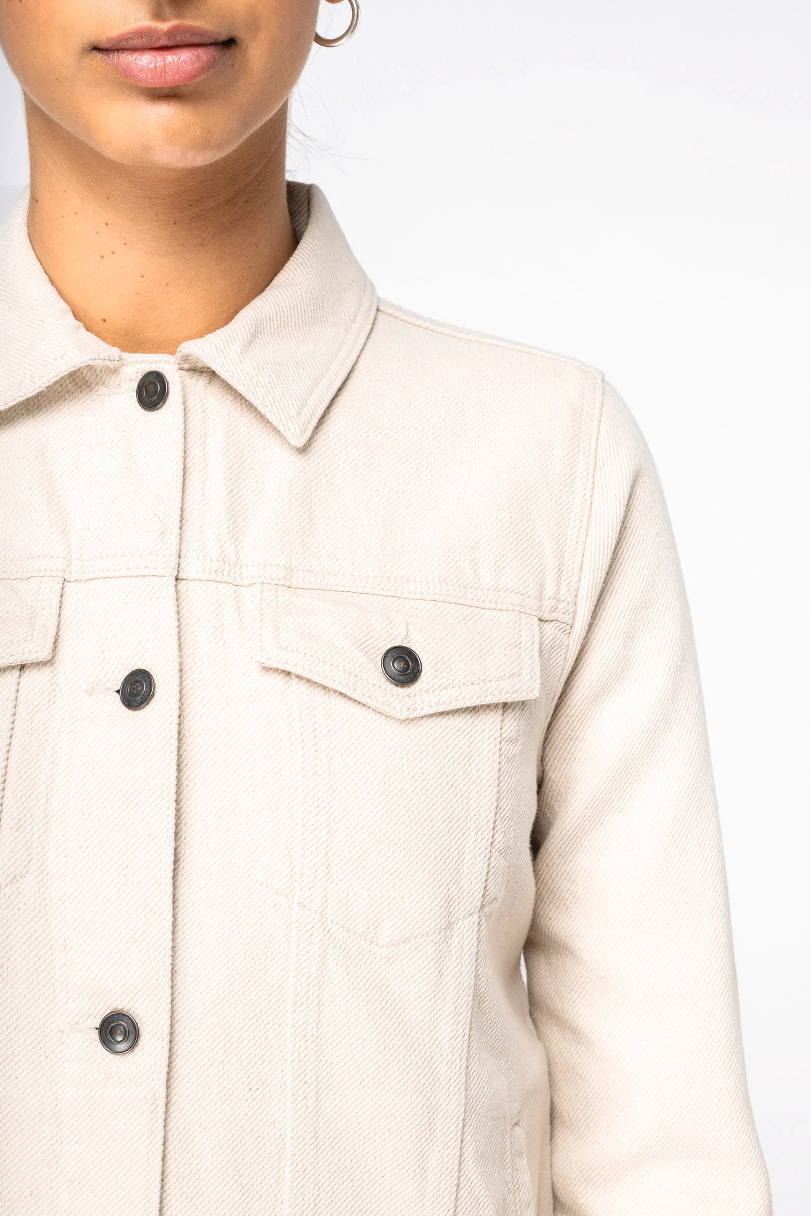 NS607 - Veste écoresponsable en chanvre femme – Image 5