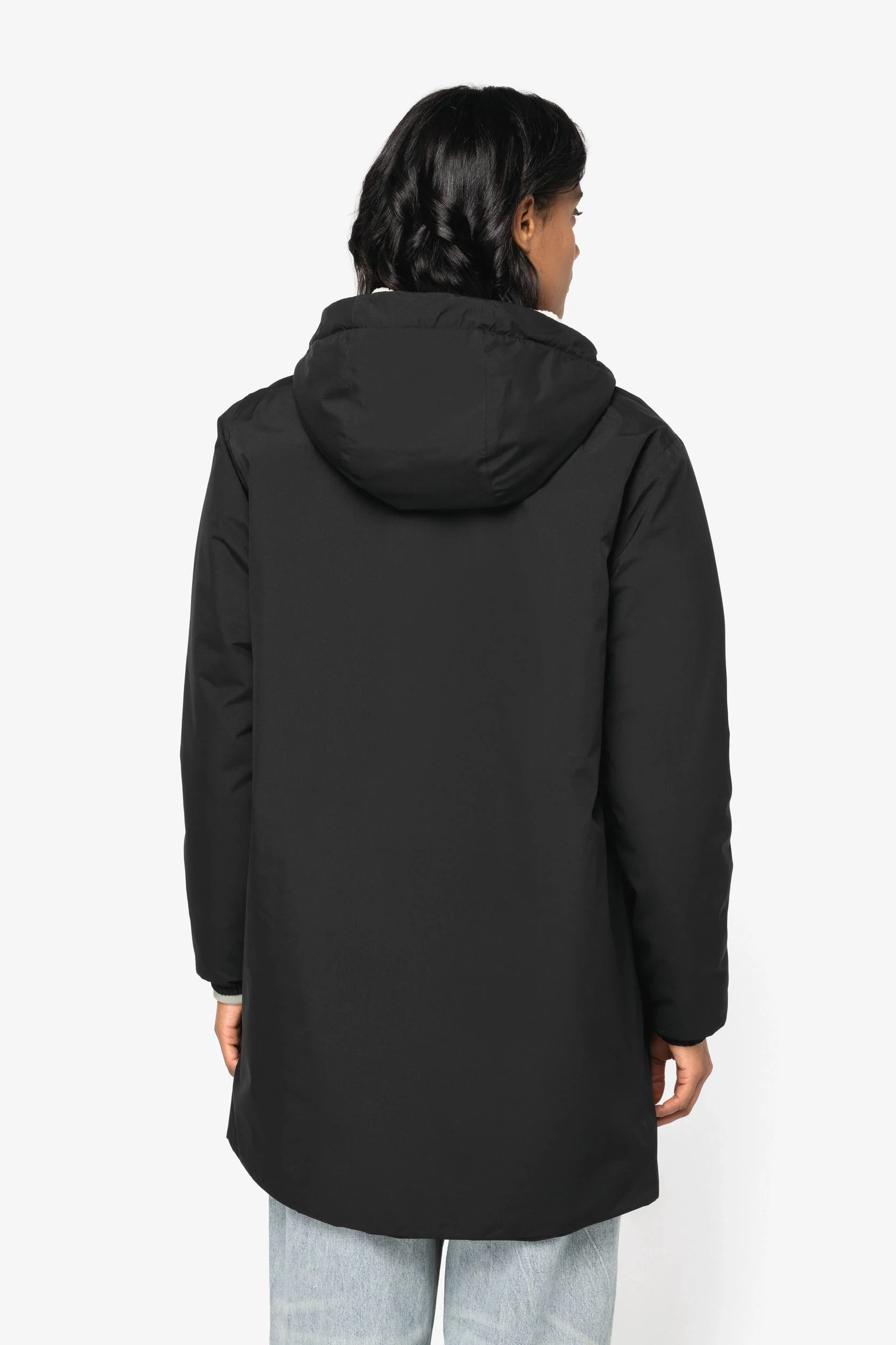 NS609 - Veste écoresponsable imperméable doublée en sherpa unisexe – Image 5
