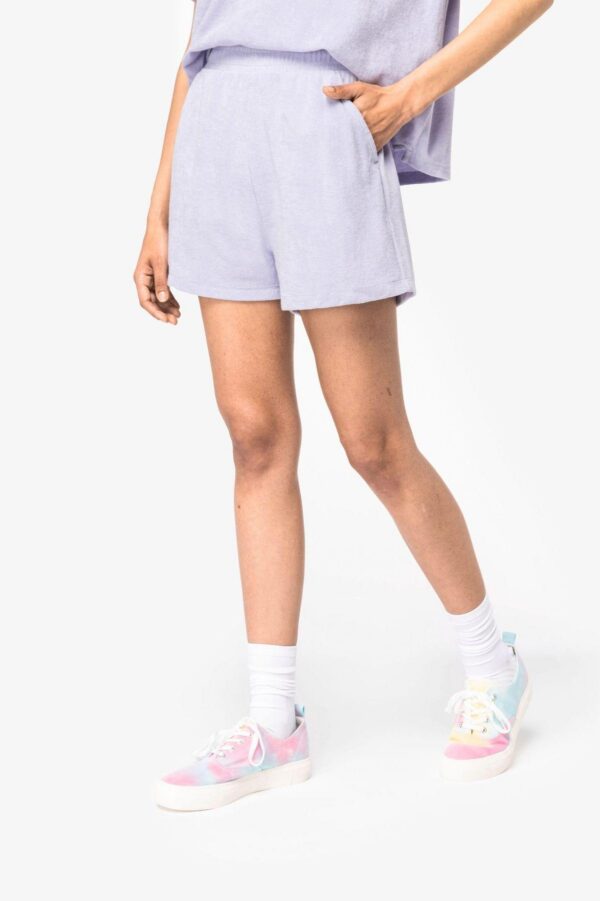 NS728 - Short écoresponsable en éponge femme