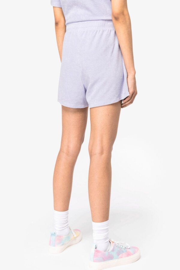 NS728 - Short écoresponsable en éponge femme – Image 4