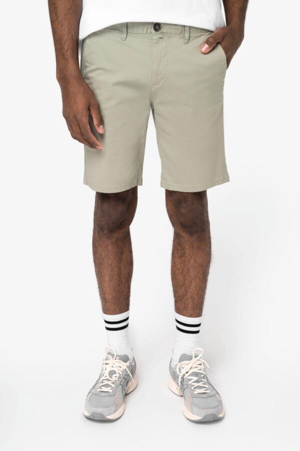 NS738 - Bermuda chino écoresponsable homme