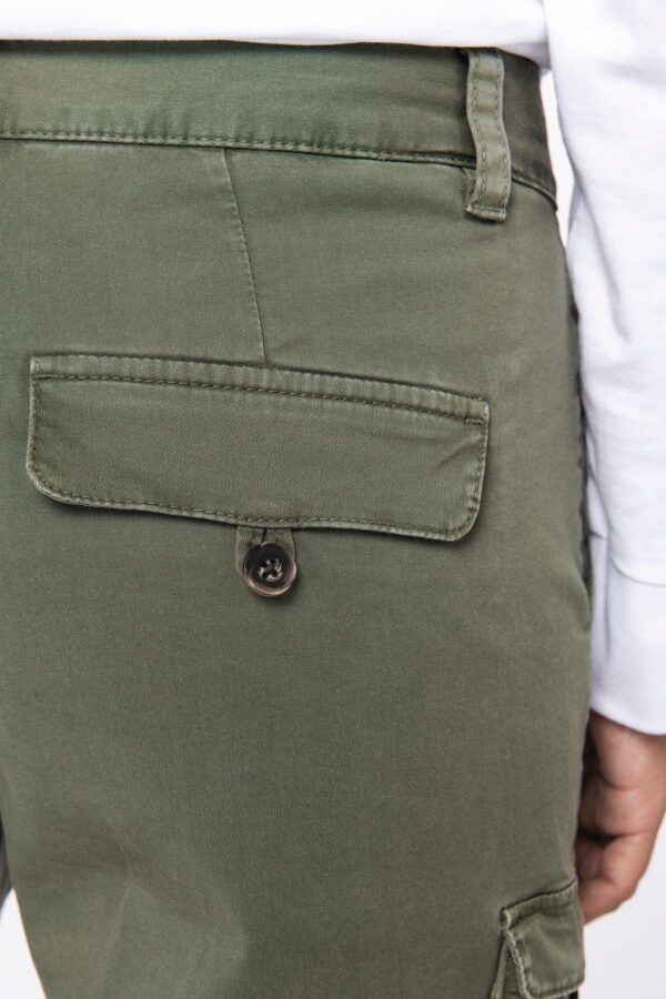 NS741 - Pantalon cargo écoresponsable délavé femme – Image 10