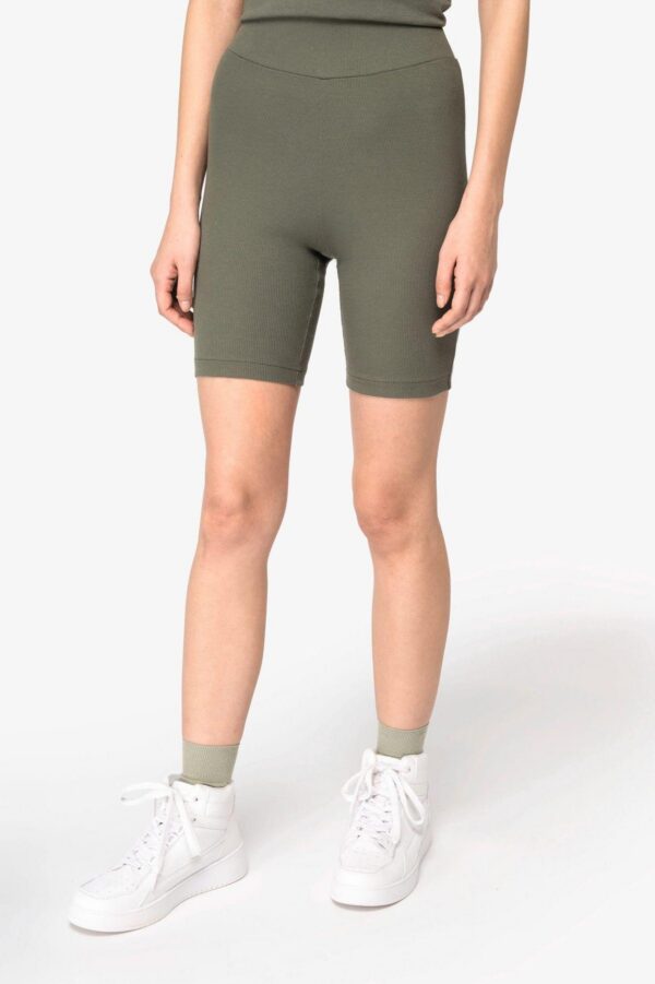 NS744 - Short écoresponsable côtelé femme