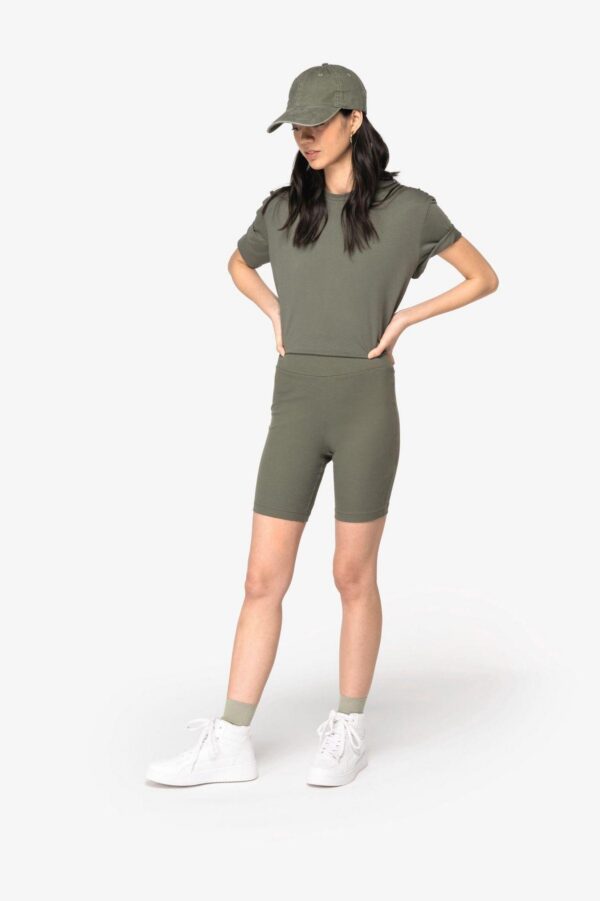 NS744 - Short écoresponsable côtelé femme – Image 3