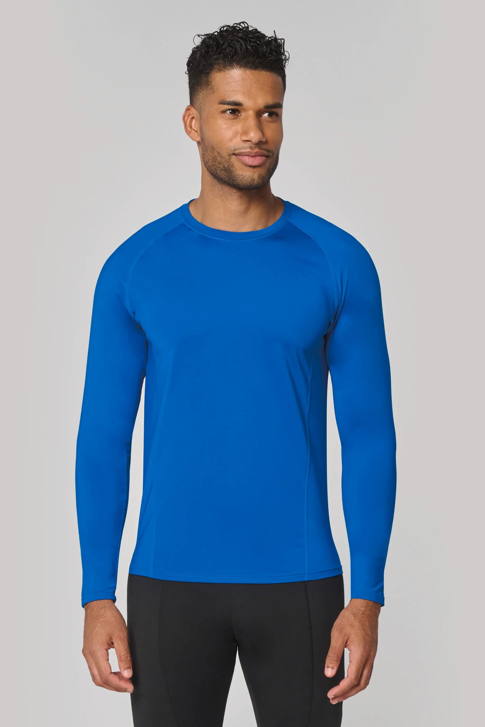 PA005 - T-shirt double peau sport manches longues unisexe