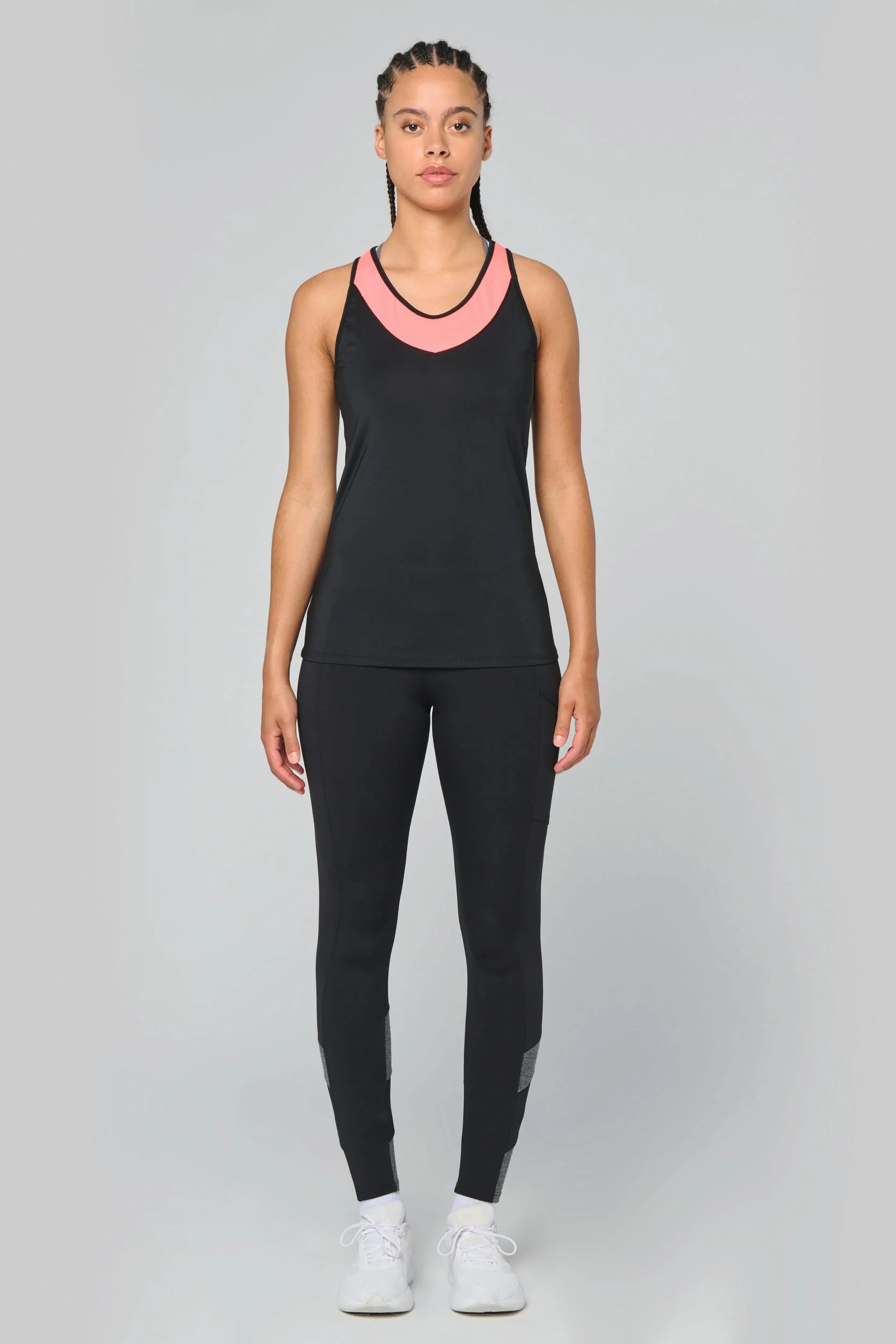 PA1016 - Legging de padel bicolore femme – Image 4