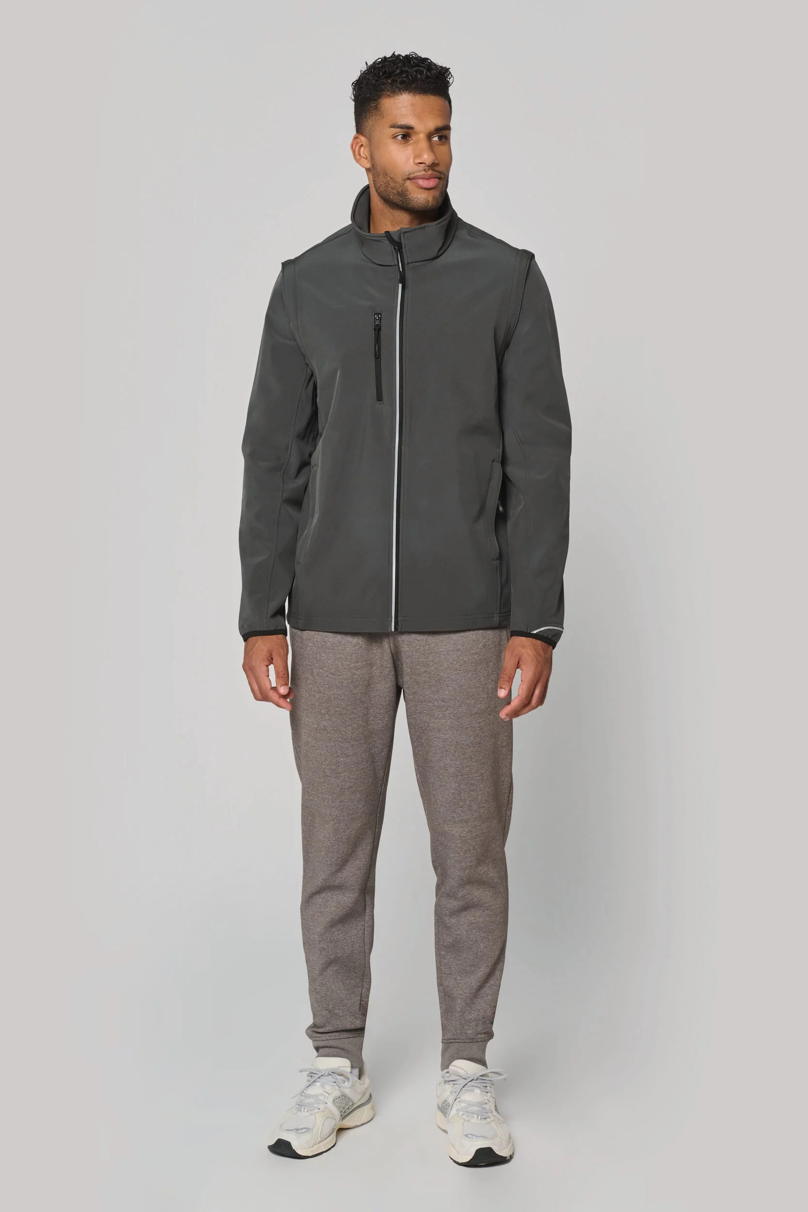 PA323 - Veste softshell sport manches amovibles unisexe – Image 7