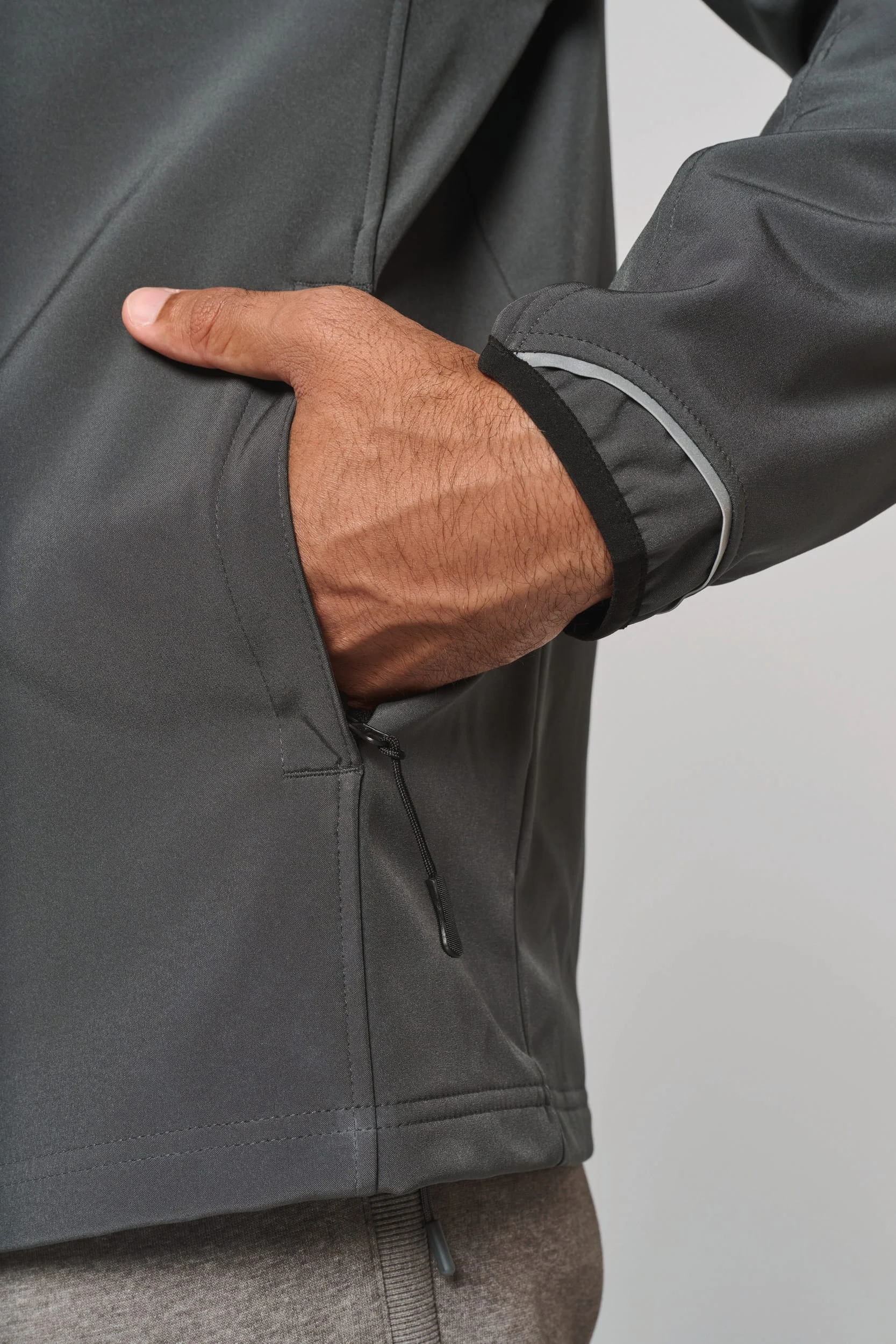 PA323 - Veste softshell sport manches amovibles unisexe – Image 16