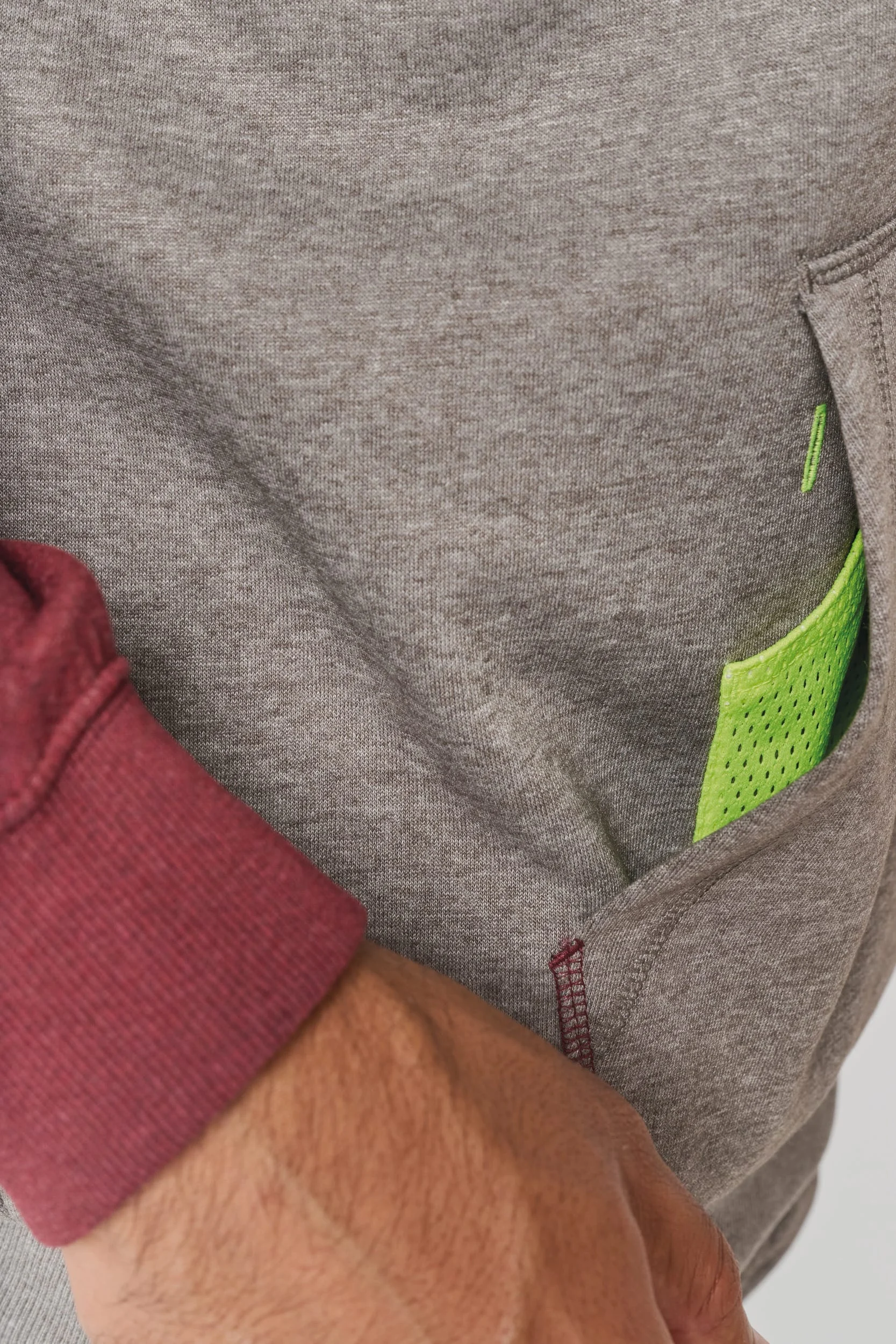 PA369 - Sweat-shirt à capuche bicolore unisexe – Image 15