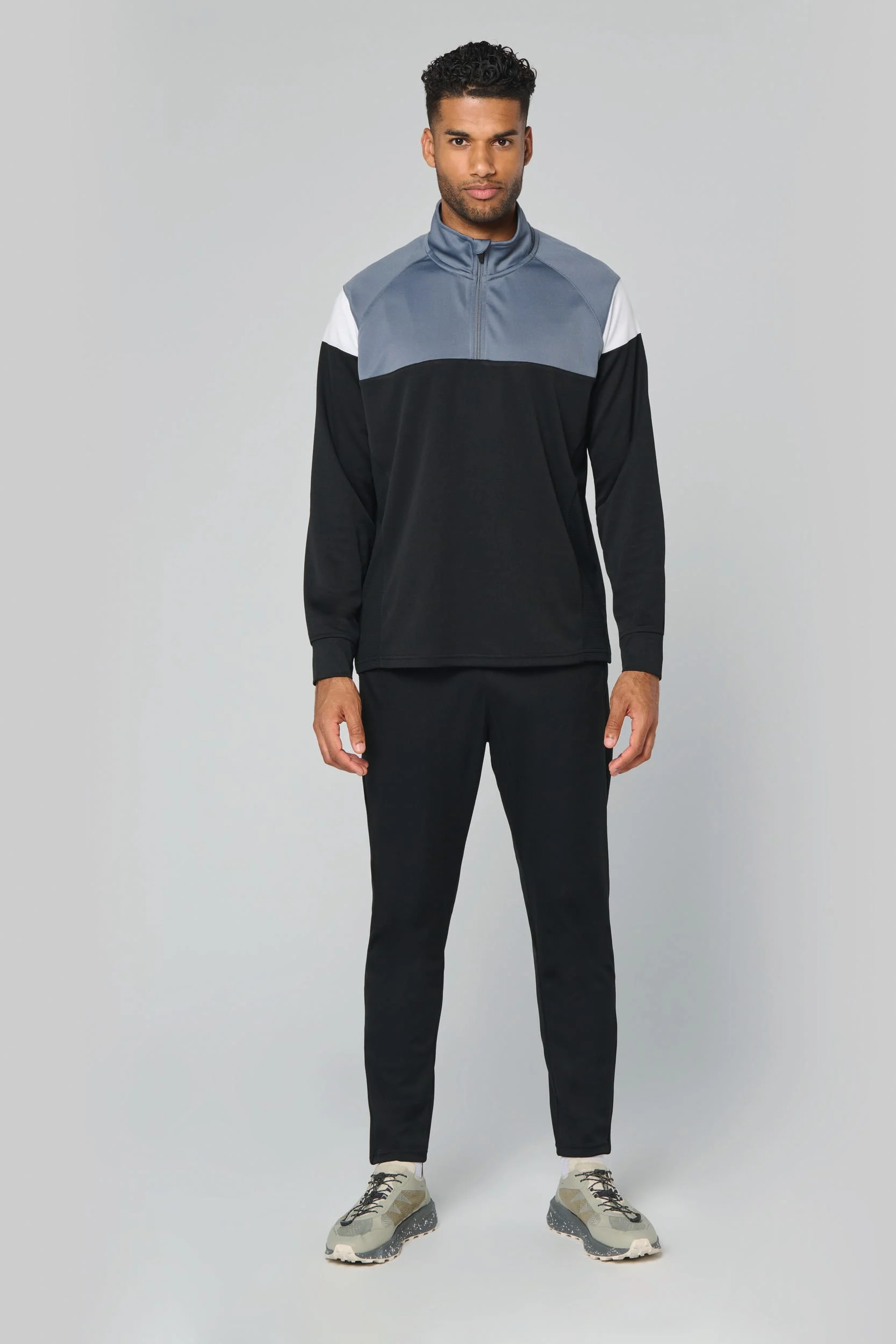 PA387 - Sweat d'entrainement 1/4 zip unisexe – Image 8