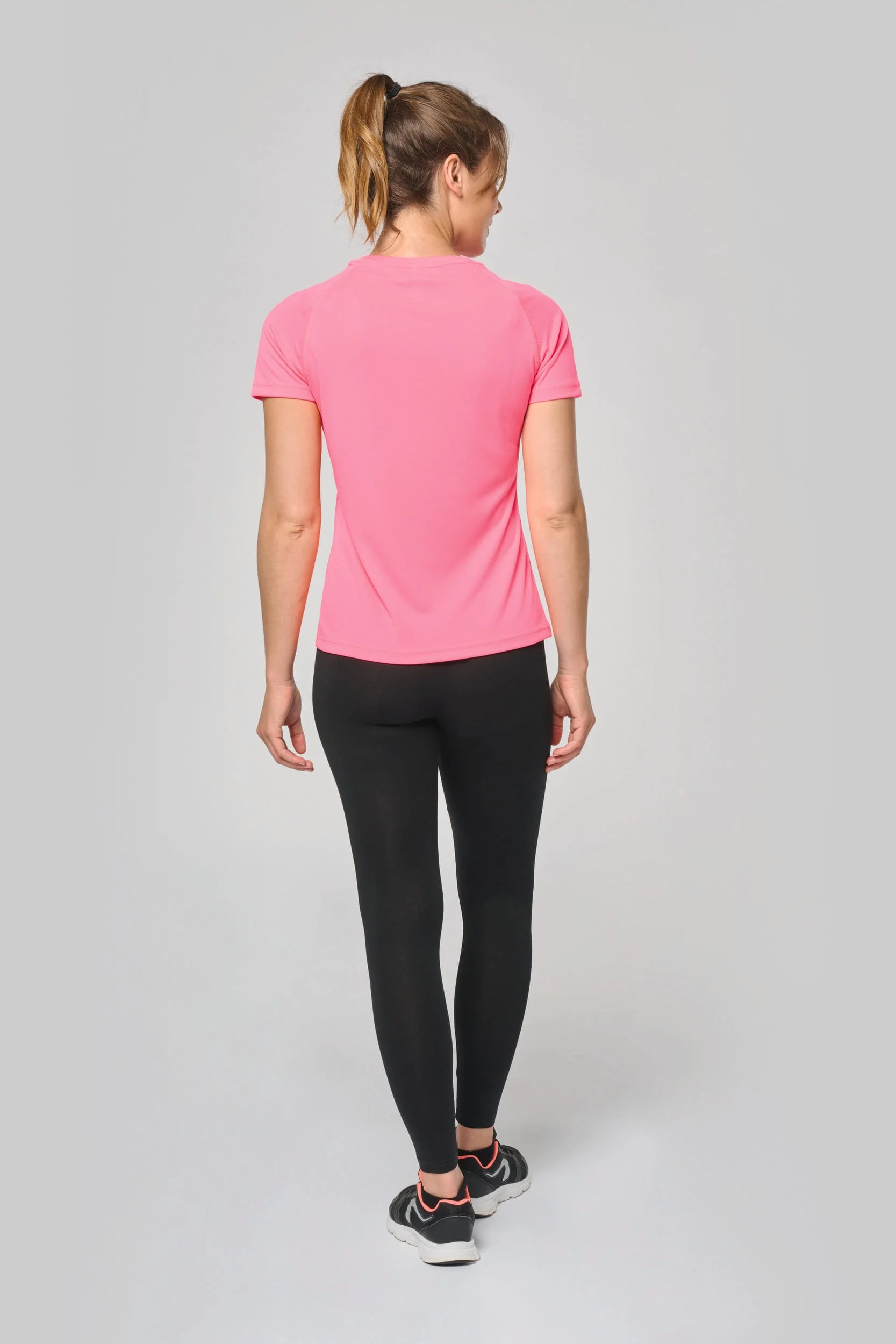 PA439 - T-shirt de sport manches courtes femme – Image 3