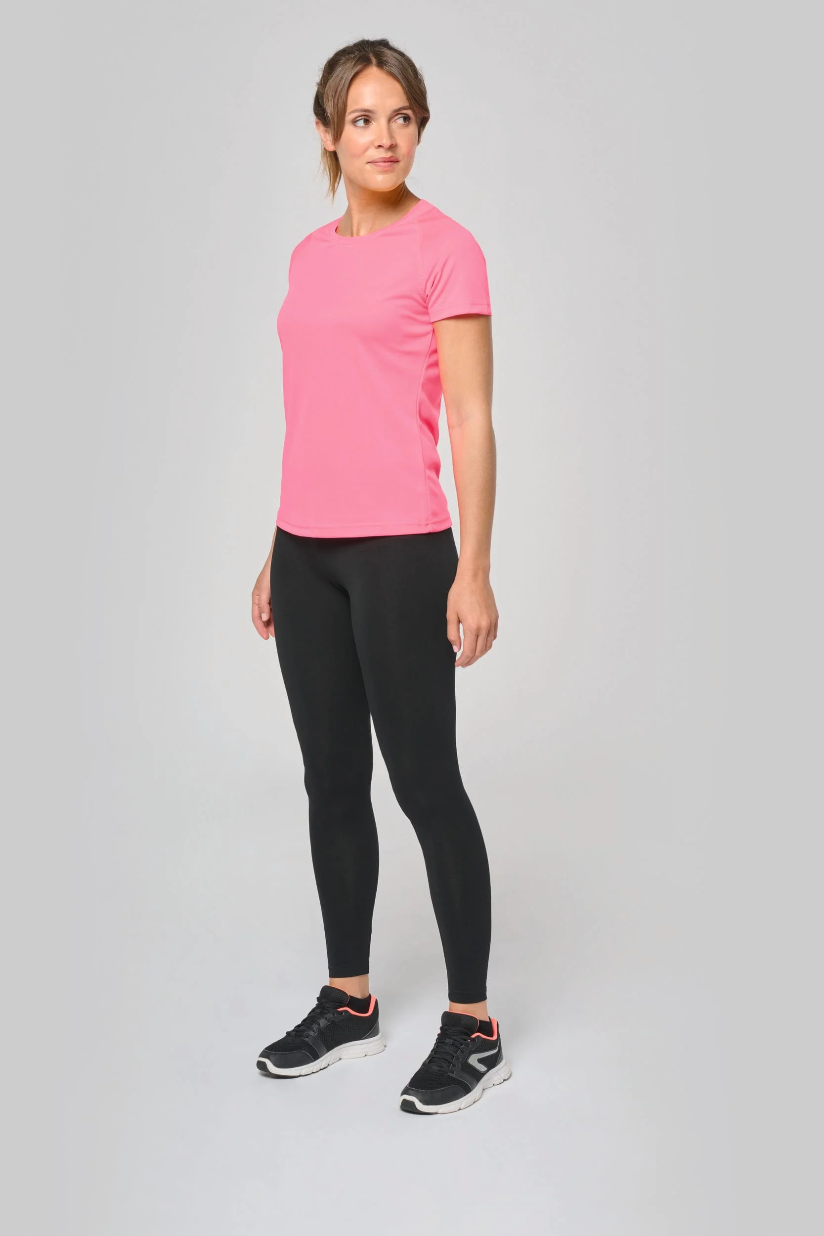 PA439 - T-shirt de sport manches courtes femme – Image 4