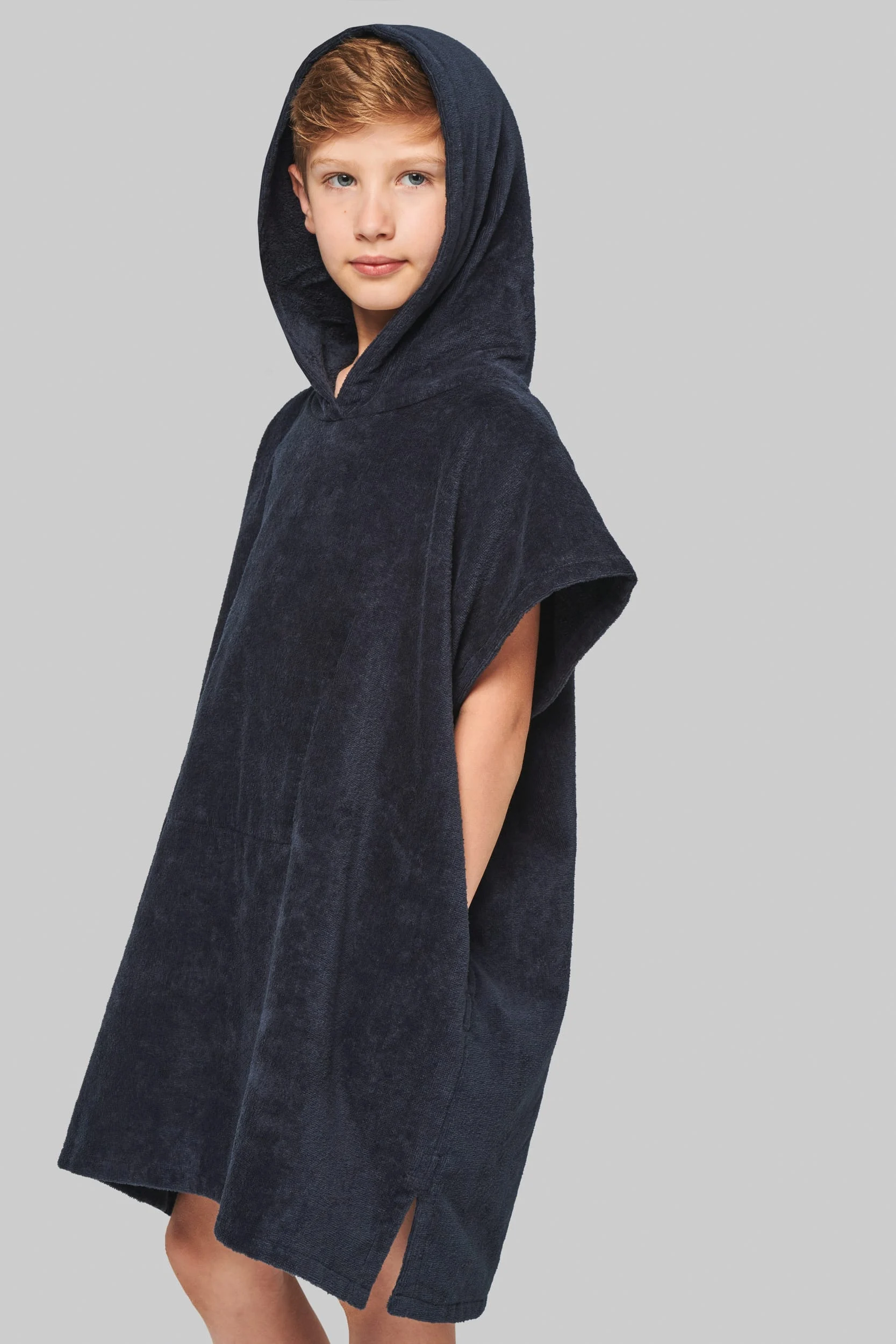 PA582 - Poncho éponge à capuche enfant – Image 4
