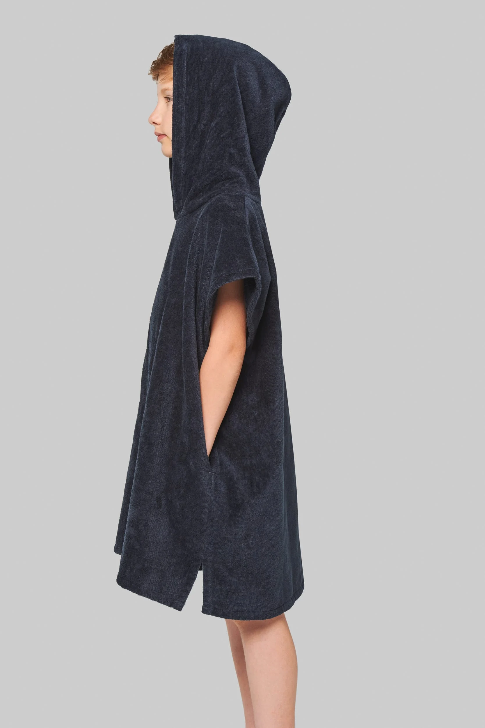 PA582 - Poncho éponge à capuche enfant – Image 3