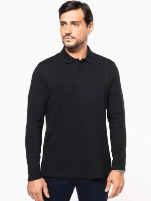 PK202 - Polo Supima® manches longues homme
