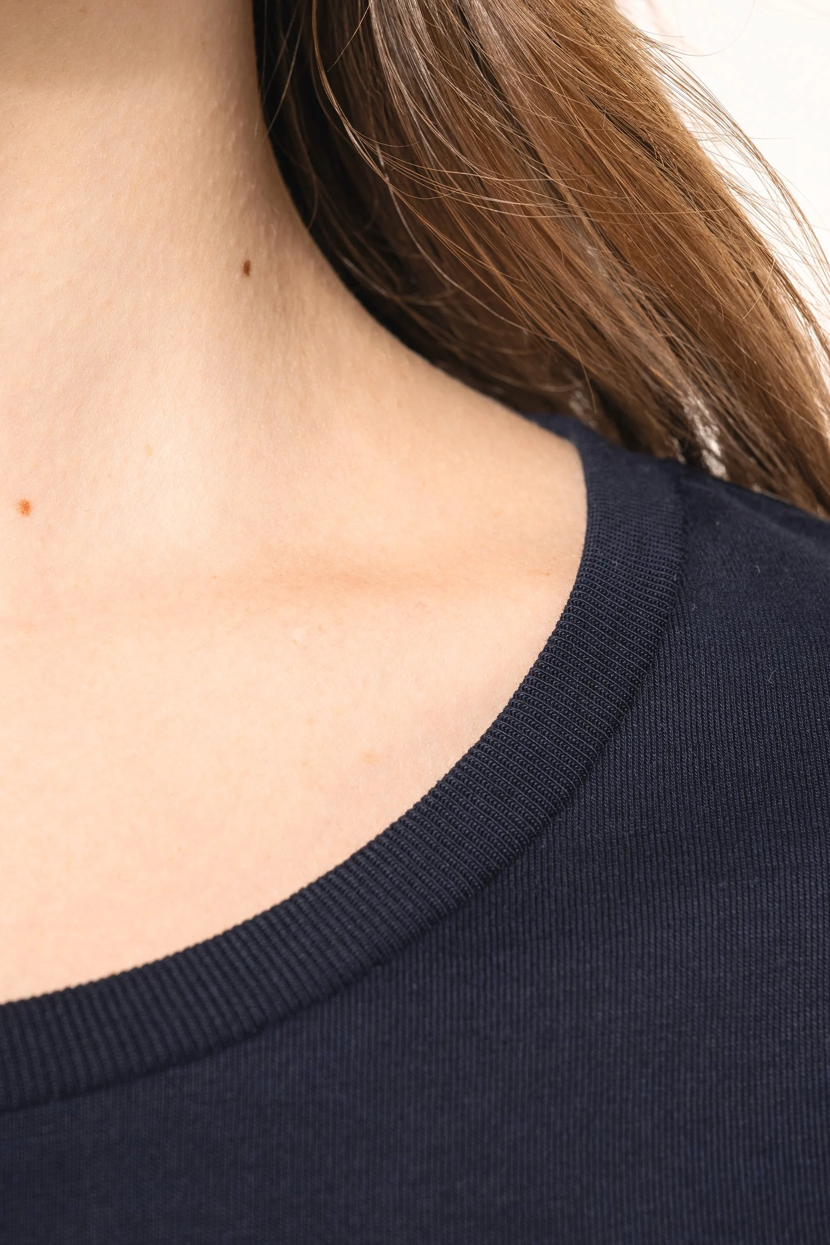 PK303 - T-shirt Supima® col rond manches longues femme – Image 5